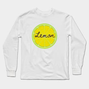 Lemon slice Long Sleeve T-Shirt